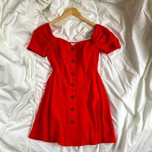 Eggie red dress